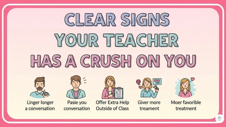 Signs Your Teacher Has a Crush On You